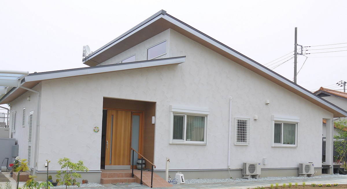戸田市　木造平屋建て、高断熱、高気密、自然素材、床下AC全館暖房仕様